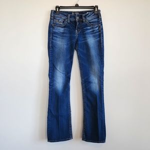 {Silver} Suki slim boot 26x31